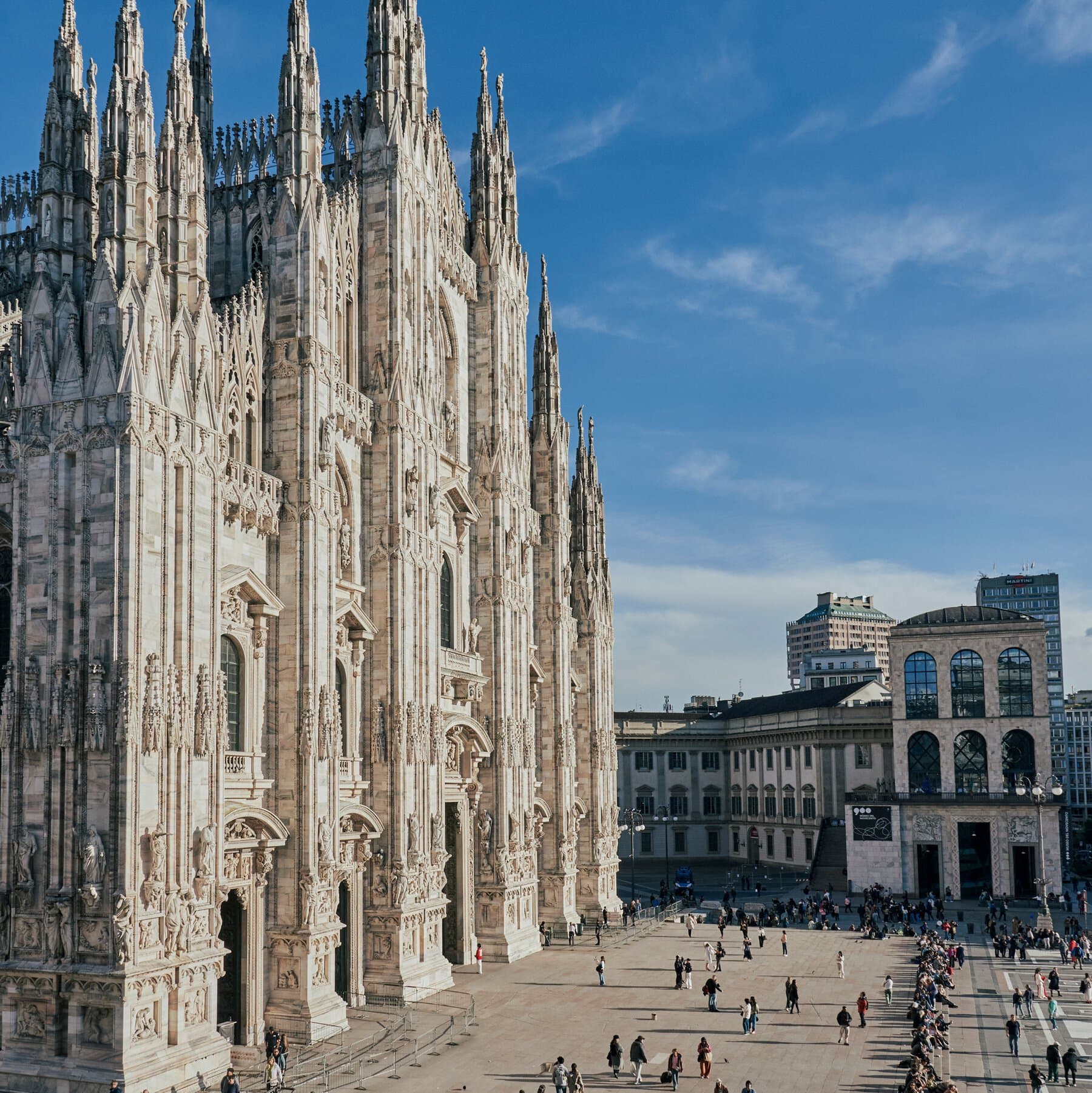 Highest temperature in Milan on April 10?